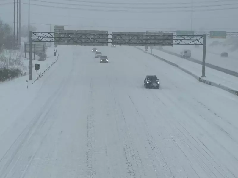Historic GTA Snowstorm Causes 200 Crashes, 150 Stuck Vehicles
