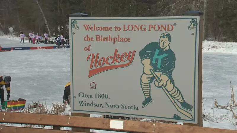 Hockey Legends Brave Frigid Temperatures at Long Pond Classic in Windsor, N.S.