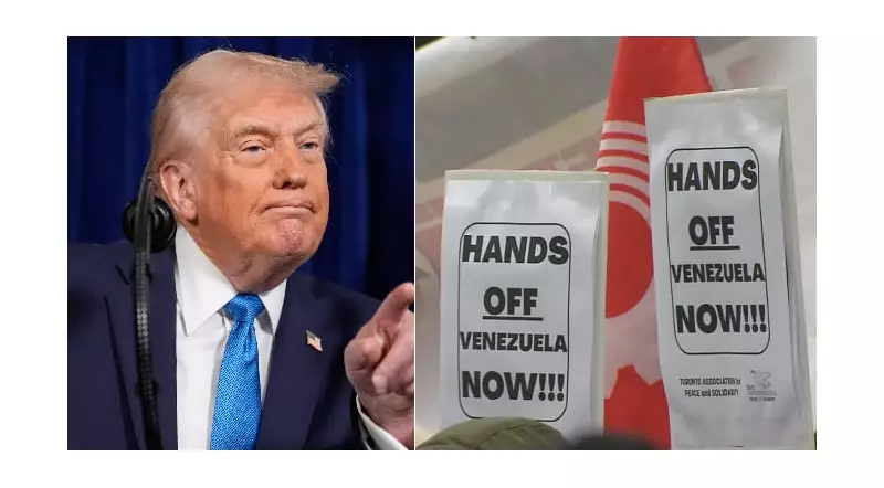 Hundreds Rally in Toronto Against U.S. Capture of Venezuela's Maduro