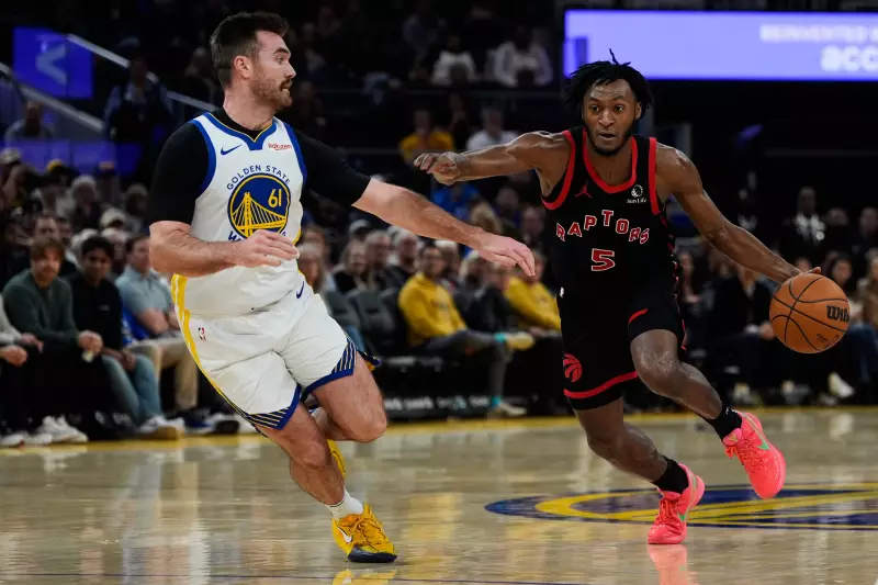 Immanuel Quickley's 40-Point Explosion Fuels Raptors' Decisive Victory Over Warriors