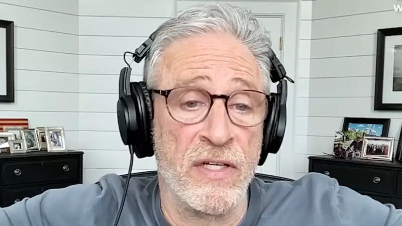 Jon Stewart Demands Clinton Testimony in Epstein Probe, Slams DOJ Delay