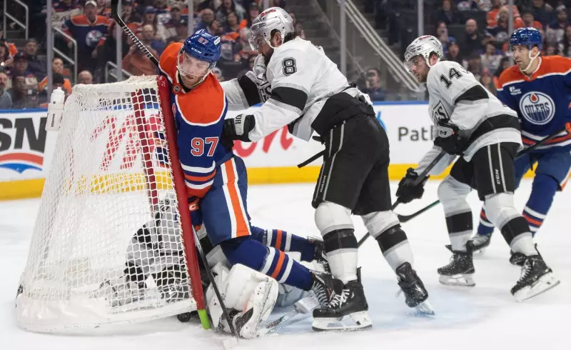 Kings Edge Oilers 4-3 in Shootout, Spoil McDavid and Draisaitl's Milestone Night