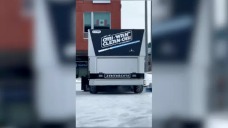 Kitchener Names New Electric Zamboni 'Obi-Wan Clean-obi' After Fan Submission
