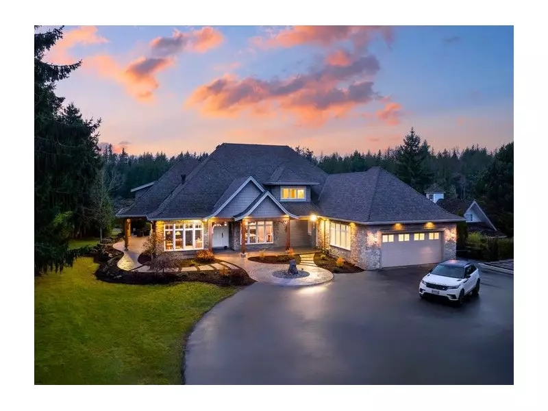 Langley Estate Offers 8,072 Sq Ft, Lake Ownership & Coach House
