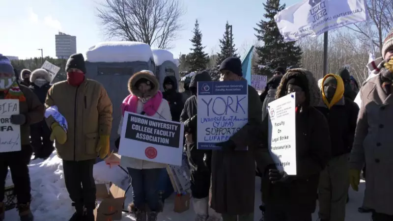 Laurentian University Strike Continues into Fifth Day with National Solidarity Rally