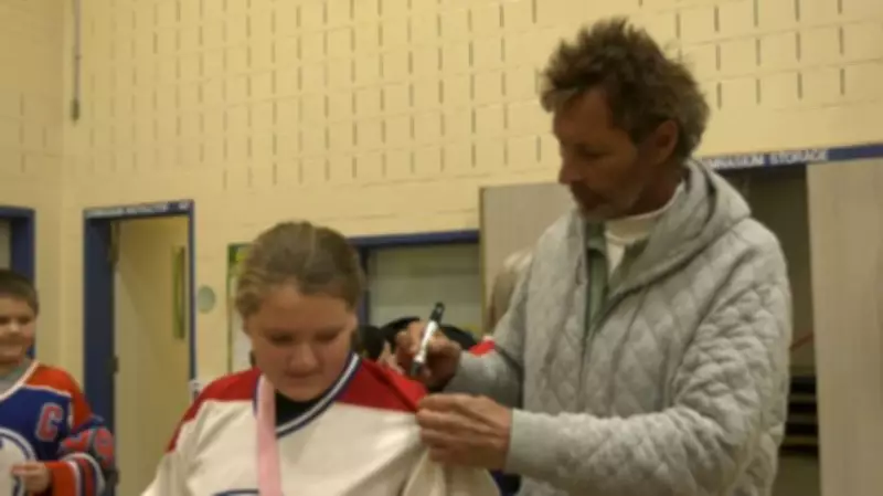 Legends of Hockey Tour Brings NHL Star Ron Duguay to Rural Prince Edward Island