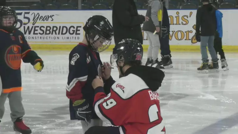 Lethbridge School Safety Patrollers Honored with Exclusive Hurricanes Hockey Skate