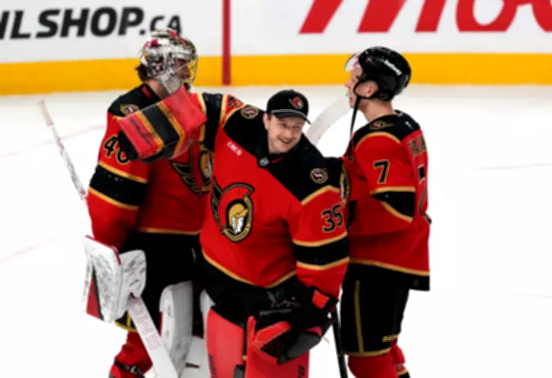 Linus Ullmark Returns to Senators Net After Month-Long Injury Absence