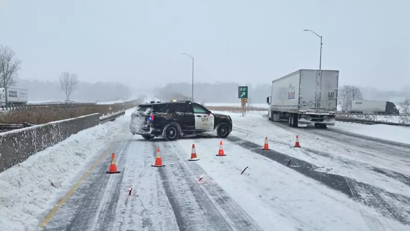 London, Ont. Road Closures and Heavy Snow: Winter Storm Impacts January 15, 2026