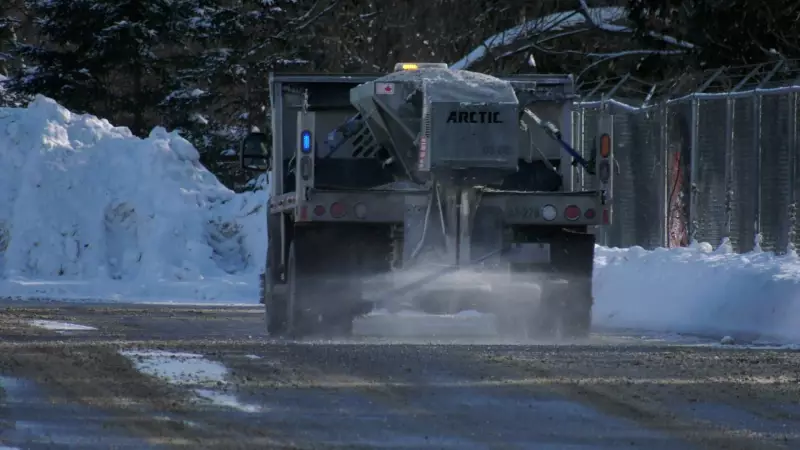 London, Ontario Asks Drivers for Patience Amid Province-Wide Road Salt Shortage