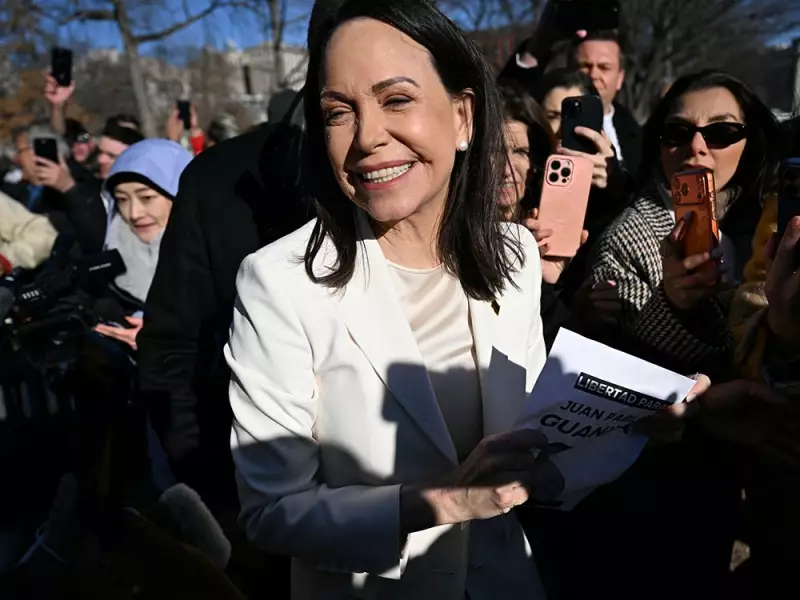 Machado Presents Nobel Medal to Trump, Igniting Protocol Debate