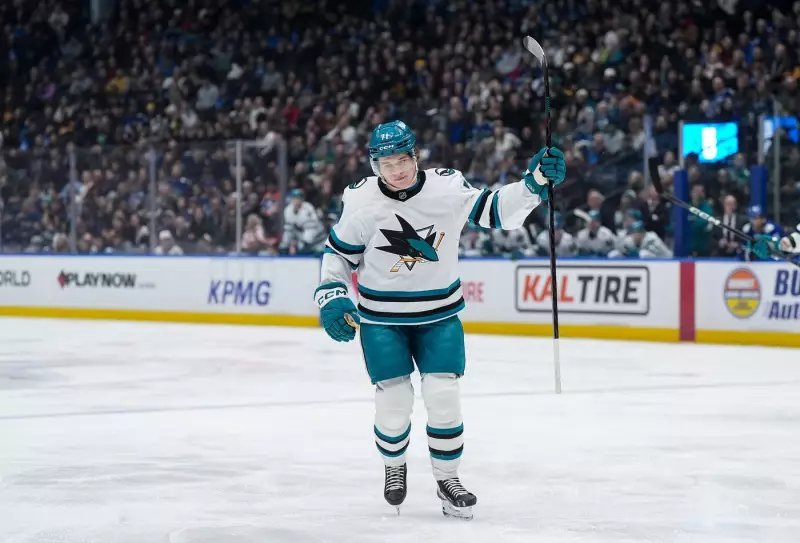Macklin Celebrini Shines for Vancouver Crowd in Sharks' NHL Showcase