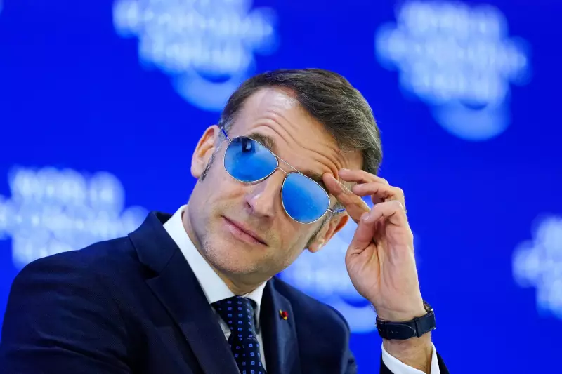 Macron's 'Top Gun' Glasses Spark Online Buzz Amid Global Leaders' Greenland Talks