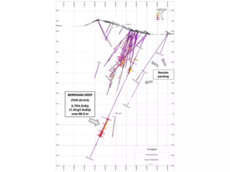 Major Zinc, Silver and Gold Discovery at Berrigan Property in Quebec