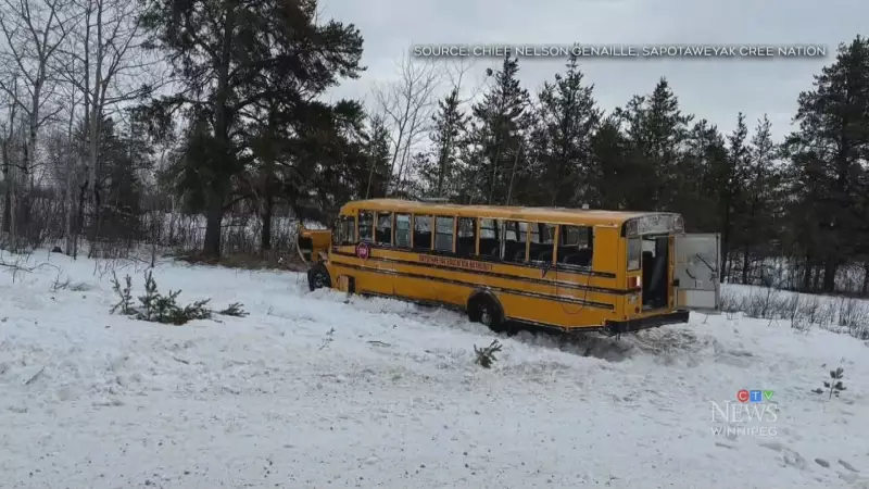 Manitoba School Bus Rollover Sparks Renewed Calls for Seatbelts