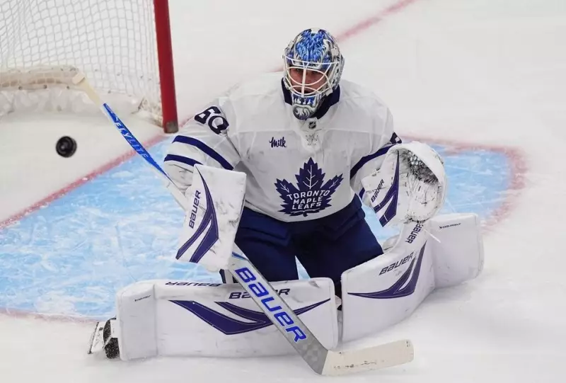 Maple Leafs Coach Berube Sticks with Joseph Woll in Goal Despite Recent Challenges