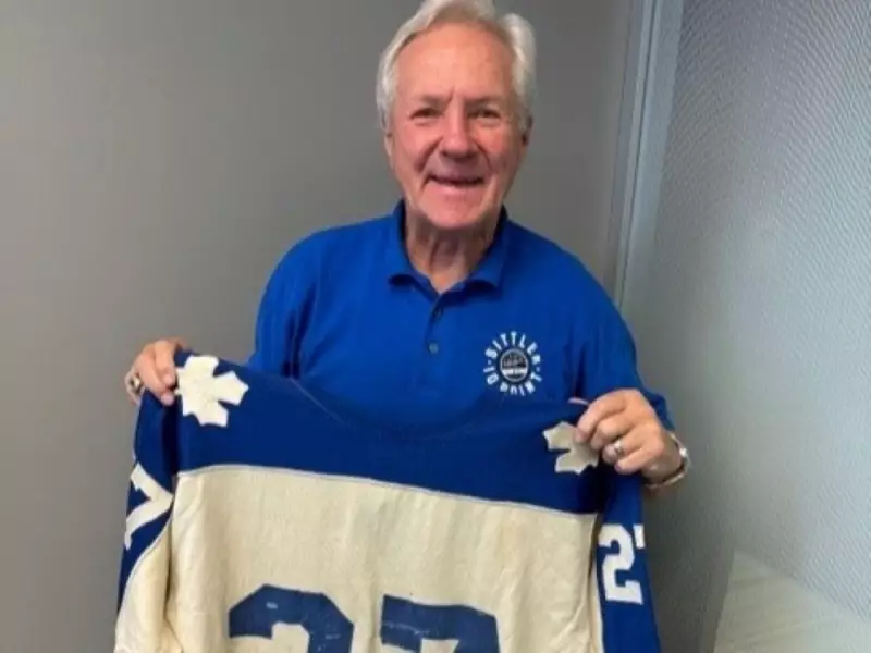 Maple Leafs Legend Darryl Sittler Reunited with Historic 10-Point Game Jersey