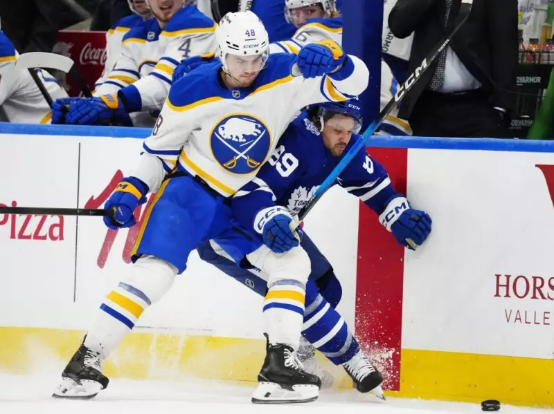 Maple Leafs' Playoff Hopes Dim After Disastrous Home Stand, Swept by Sabres