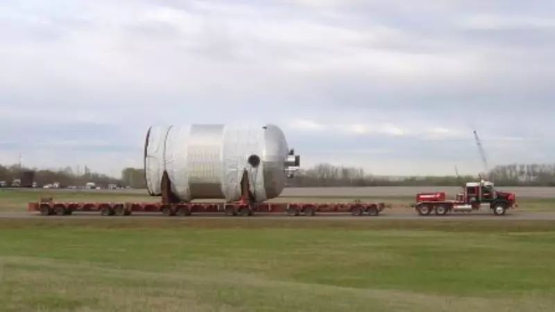 Massive Coke Drum Transport to Disrupt Traffic in Eastern Alberta