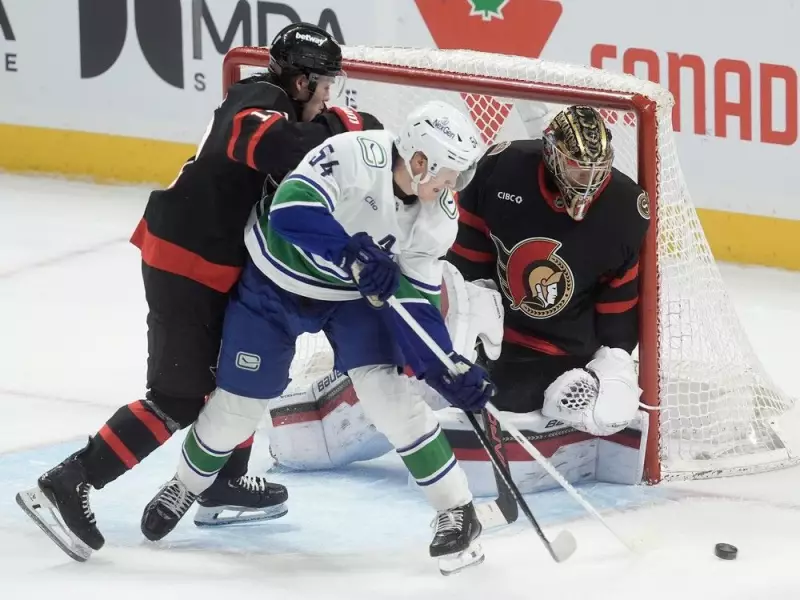 Merilainen's 18-Save Gem Ends Senators' 4-Game Skid in 2-1 Win Over Canucks