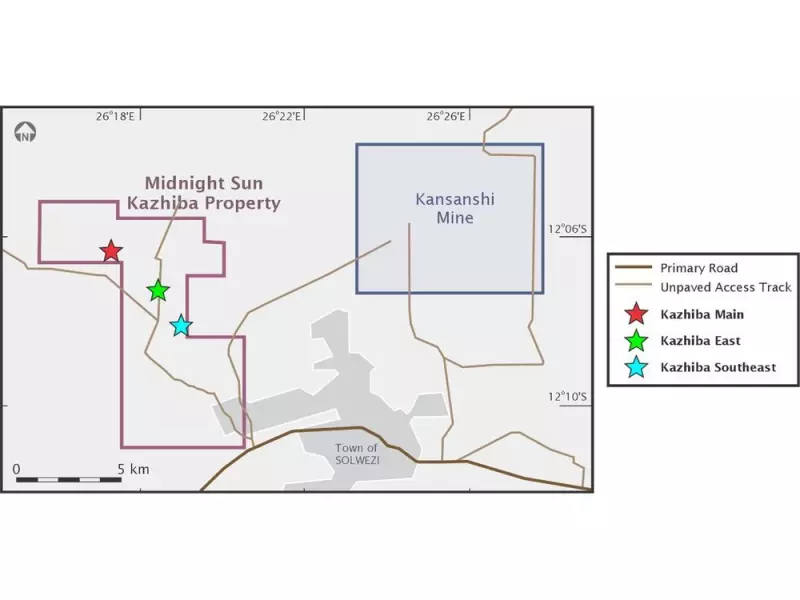 Midnight Sun Unveils Maiden 2.33Mt Copper Resource at Kazhiba Main in Zambia