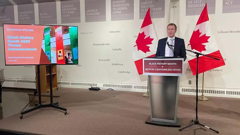 Minister Marc Miller Unveils 2026 Black History Month Theme in Nova Scotia