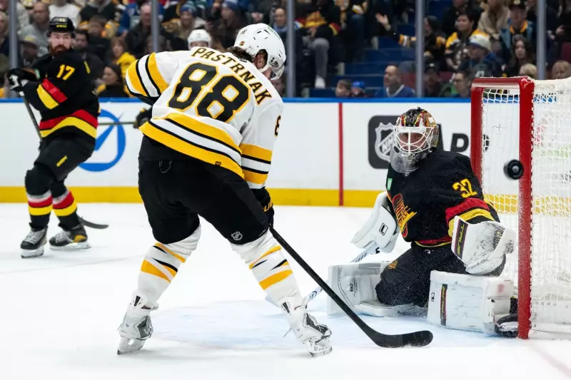 Minten's OT Winner Lifts Bruins Over Canucks 3-2 in Vancouver Thriller