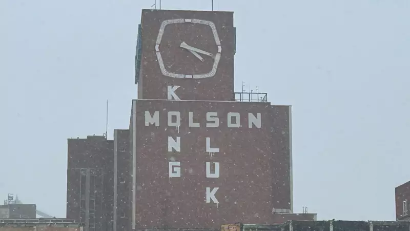 Montreal's Molson Brewery Sign Vandalized: Police Launch Investigation