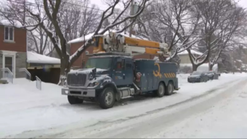 Montreal's NDG and Côte Saint-Luc Face Continued Power Outages Amid Winter Challenges