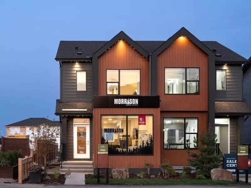Morrison Homes' Lola Duplex Showcases Kitchen-First Design in Glacier Ridge