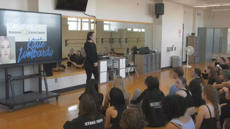 Moulin Rouge! Dance Captain Inspires Edmonton Theatre Students with Broadway Insights