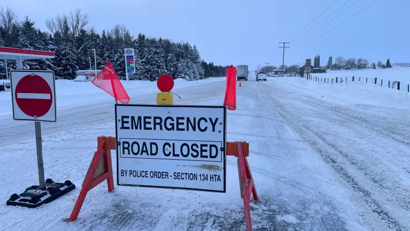 Multi-Vehicle Crash Forces Closure of Highway 11 in Both Directions Near Barrie