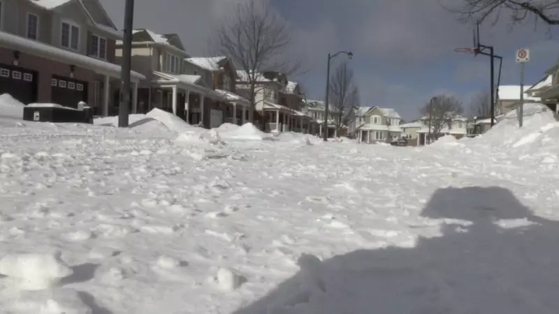 Municipalities Across Ontario Request Patience Amid Snow Clearing Challenges