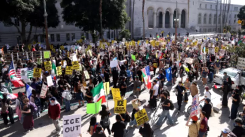 Nationwide 'No Work, No School, No Shopping' Strikes Protest Trump Immigration Crackdown