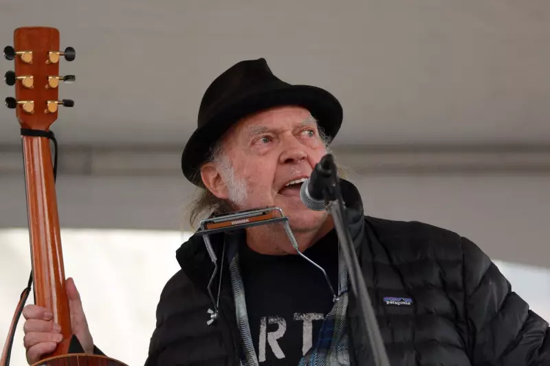 Neil Young Extends 'Peace and Love' with Free Music Access for Greenland