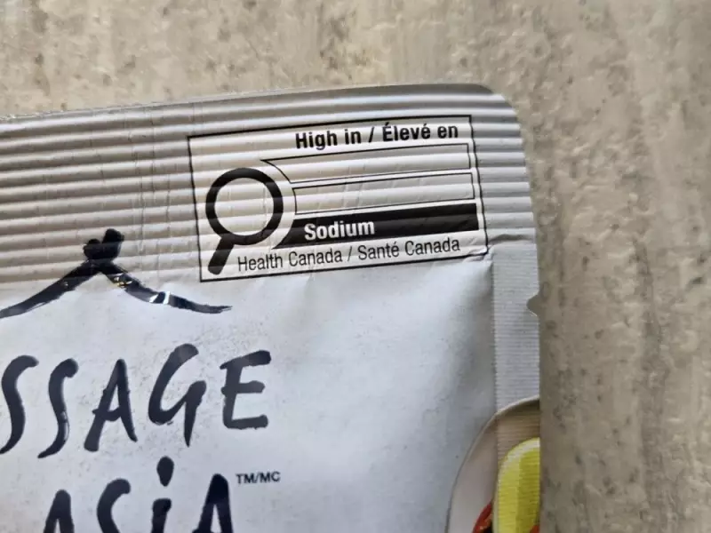 New Health Canada Labels Warn of High Sugar, Salt & Fat on Packaged Foods