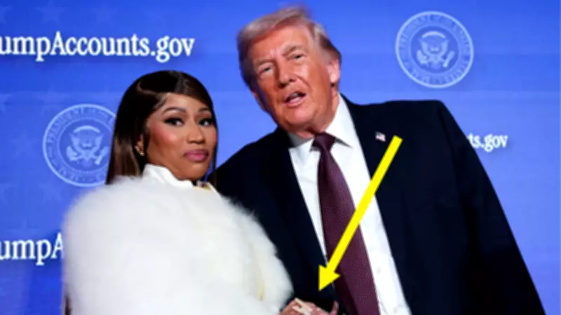 Nicki Minaj and Donald Trump's Hand-Holding Photo Sparks Social Media Frenzy
