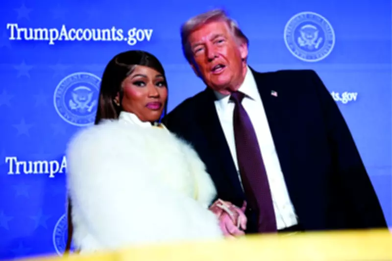 Nicki Minaj Receives Trump 'Gold Card' Visa After MAGA Event Appearance