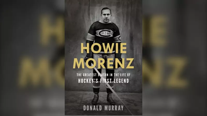 N.S. Author Donald Murray Pens New Book on Hockey Legend Howie Morenz