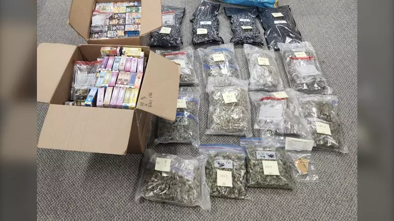 N.S. RCMP Arrest New Waterford Man, Seize 7kg of Cannabis and 600+ Vapes