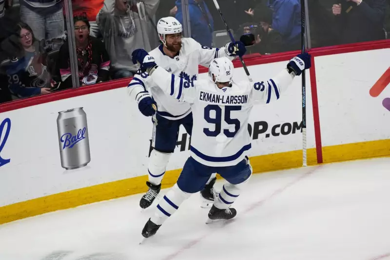 Nylander's OT Winner Lifts Maple Leafs 4-3, Ends Avalanche's 17-Game Home Streak