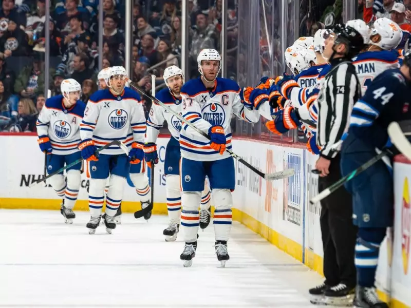 Oilers Rally from 2-Goal Deficit, Top Jets 4-3 to Extend Winnipeg's Skid
