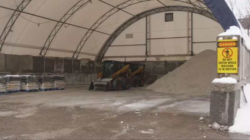 Ontario Road Salt Shortage Forces Contractors to Seek Supplies Abroad