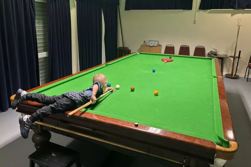 Ontario Toddler Becomes World's Youngest Snooker Trick Shot Record Holder