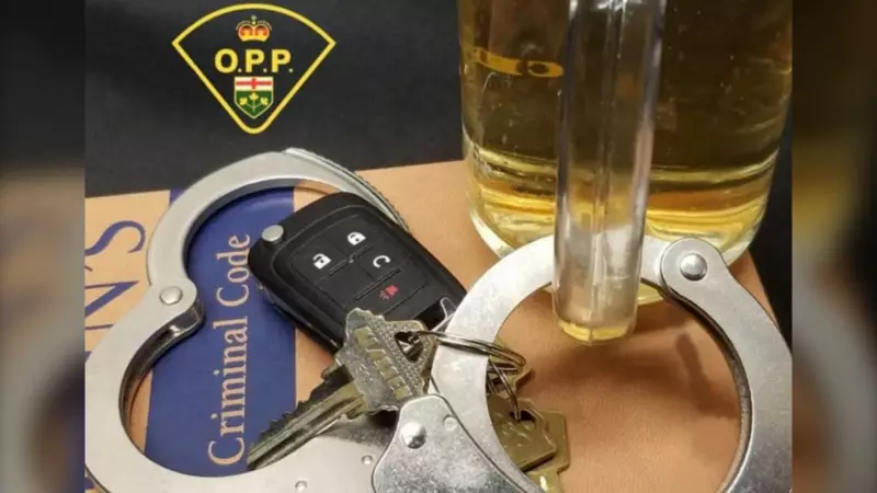 OPP Officer Charged with Impaired Driving Following Public Tip in Northern Ontario