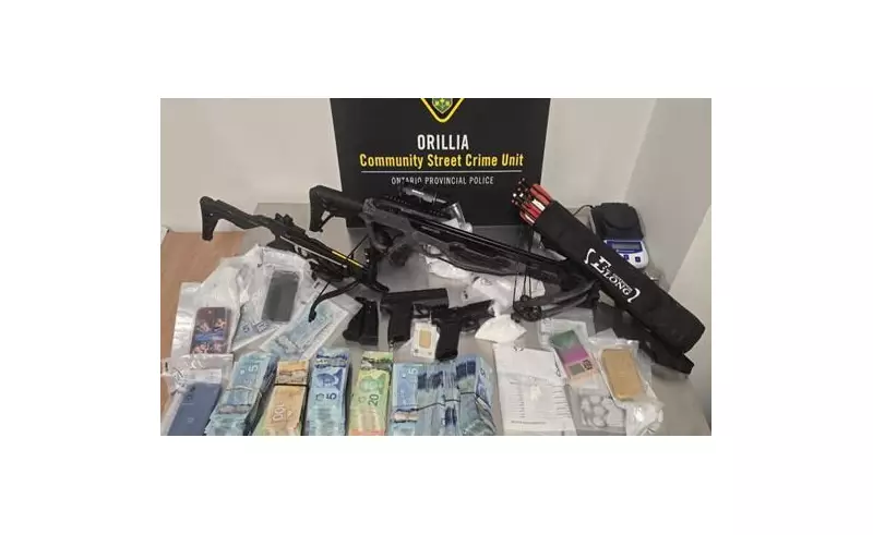 OPP Seizes Drugs, Weapons, and Cash in Orillia Search Warrant Operation