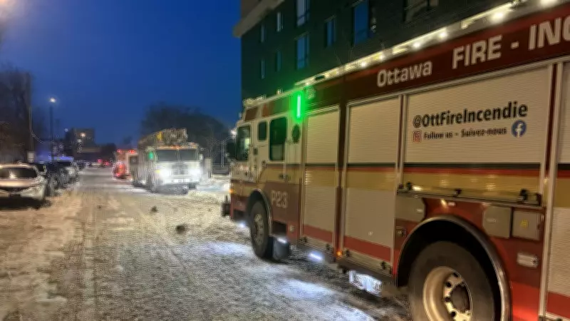 Ottawa Firefighters Respond to Carbon Monoxide Leak in Centretown West High-Rise