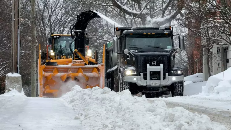 Ottawa Launches Full-Scale Snowbank Removal on Residential Streets
