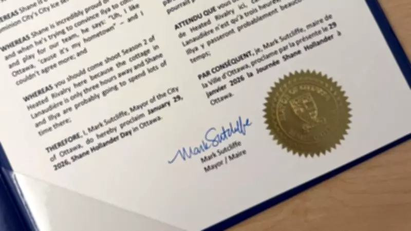 Ottawa Mayor Proclaims January 29 as 'Shane Hollander Day' in the City