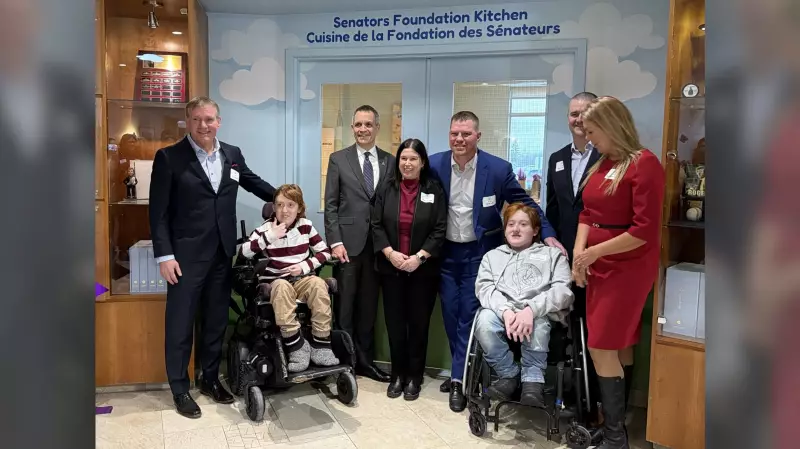 Ottawa Senators Foundation Donates $1M for Hospice Kitchen Renovation